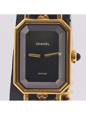 Chanel Premiere XL Quartz Black Dial Watch